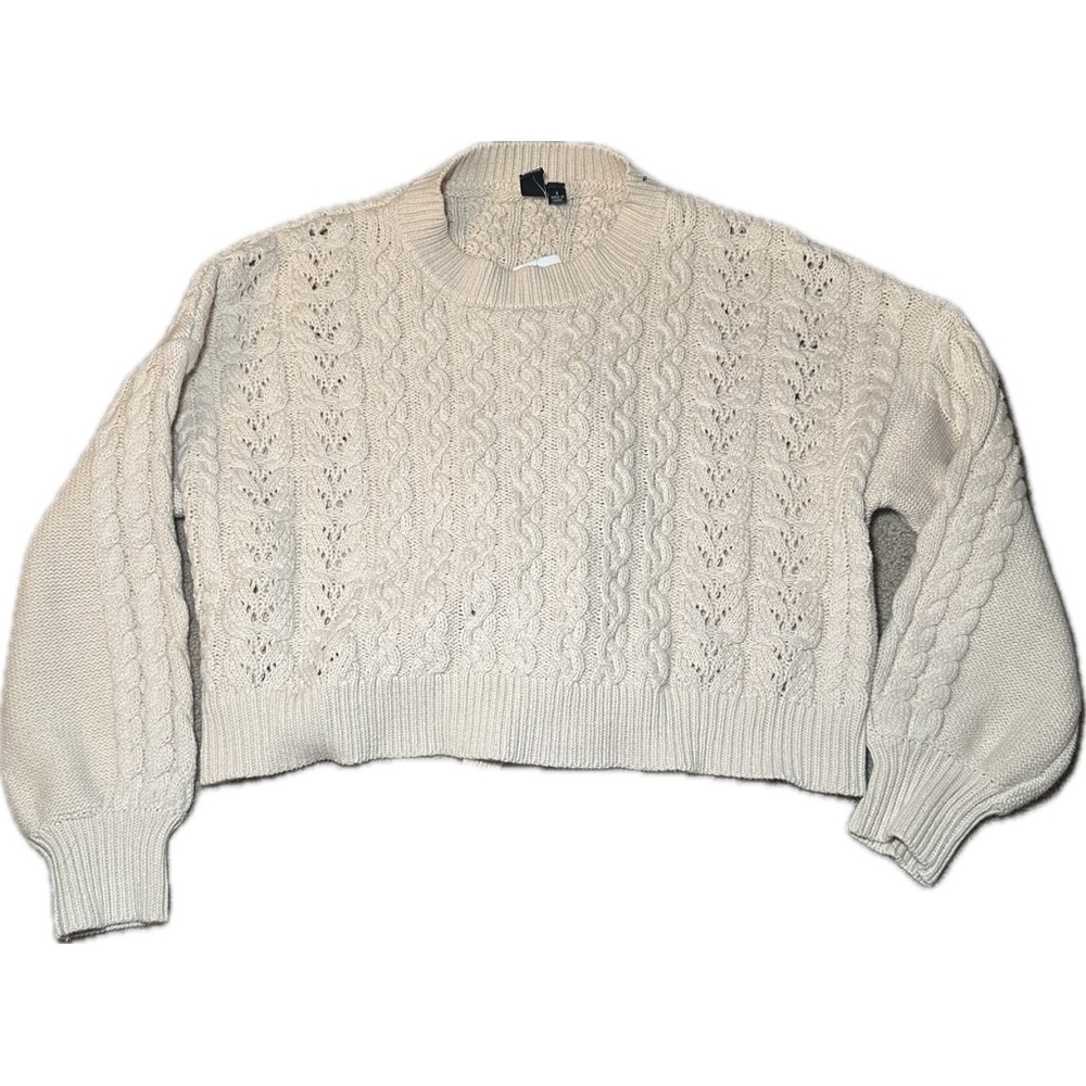 WINDSOR- Tan Sweater with Cutout Back